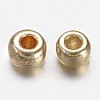 8/0 Electroplate Glass Seed Beads X-SEED-Q004-2-2