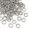 Tarnish Resistant 304 Stainless Steel Open Jump Rings STAS-E067-09-8mm-2