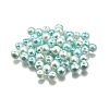 Baking Paint Pearlized Glass Pearl Round Beads HY-XCP0001-25C-1
