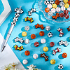 12 Styles Silicone Beads SIL-PA0001-06-3