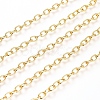 3.28 Feet Brass Cable Chains X-CHC-G007-05G-1