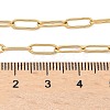 304 Stainless Steel Paperclip Chain Necklace X-NJEW-M183-04G-2