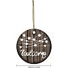 Handmade Porcelain Pendants PORC-WH0005-014-2