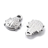 Anti-Tarnish 304 Stainless Steel Charms STAS-R130-15P-2