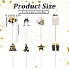 14Pcs Wooden Picks for Vase Decorations AJEW-SP0004-71D-2