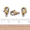 Brass Lobster Claw Clasps X-KK-901-AB-NF-5