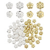 4 Styles Rack Plating Alloy Beads FIND-PH0022-64-1