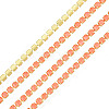 Brass Rhinestone Strass Chains CHC-N017-003B-B03-1