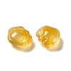 Transparent Glass Pendants GLAA-D025-08F-2