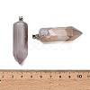 Natural Crystal Core Agate Pendants GG-CBAA0EE-02P-09-2