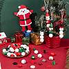 Christmas Theme Wood Beads WOOD-AR0001-42-5