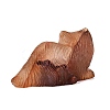 Natural Red Agate Carved Cat Figurine G-Q615-04D-2