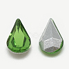 Pointed Back Glass Rhinestone Cabochons RGLA-T082-6x10mm-20-2