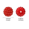 Imitation Pearl Acrylic Beads OACR-FS0001-45F-6