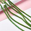 Synthetic Turquoise Beads Strands X-TURQ-G110-4x2mm-10-2