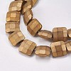 Electroplated Non-magnetic Synthetic Hematite Beads Strands G-P367-B-3