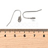 304 Stainless Steel Earring Hooks STAS-B087-09A-P-3