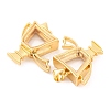 Rack Plating Brass Locket Pendants KK-F874-01G-13-2