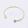 Eco-Friendly 316 Surgical Stainless Steel Cuff Bangle Making STAS-I078-02G-NR-1