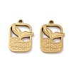 Ion Plating(IP) 304 Stainless Steel Pendants STAS-I309-10G-1