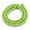 Handmade Polymer Clay Bead Strands CLAY-T002-4mm-68-2