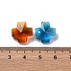 100Pcs 10 Colors Glass Pendants AJEW-H154-08A-3