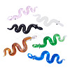 6Pcs 6 Colors Handmade Lampwork Big Pendants LAMP-TA0001-71-2