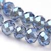 Electroplate Glass Beads Strands EGLA-D020-3x2mm-59-3