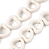 Handmade Porcelain Beads Strands PORC-Z002-01A-1