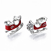 Alloy Enamel Pendants ENAM-Q443-011-RS-3