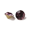 Back Plated Grade A Diamond Glass Pointed Rhinestone RGLA-SS12-015-3