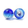 Handmade Silver Foil Glass Beads LAMP-A001-G01-10mm-1