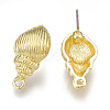 Alloy Stud Earring Findings LS-X-PALLOY-S121-44-1