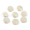 Pointed Back & Back Plated K9 Glass Rhinestone Cabochons RGLA-J012-8mm-287-2
