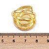 Brass Enamel Adjustable Cuff Rings for Women RJEW-G357-01F-5