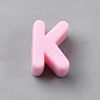 Acrylic European Beads OACR-WH0050-09K-1