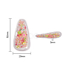 45Pcs 9 Colors Plastic with Resin and Polymer Clay Accessories RESI-CJ0001-175-2