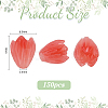 150Pcs Opaque Resin Beads RESI-PH0002-76C-2
