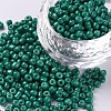 Baking Paint Glass Seed Beads SEED-US0003-3mm-K26-1