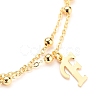 Double Layer Anklets AJEW-AN00309-05-2