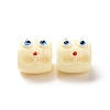 Halloween Opaque Resin Beads RESI-E023-01A-2