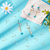 100Pcs Long-Lasting Plated Brass French Earring Hooks KK-CN0001-80-5