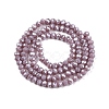 Electroplate Glass Beads Strands LS-EGLA-A044-P3mm-A13-3
