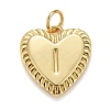 Rack Plating Golden Brass Pendants KK-E260-01G-I-1