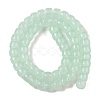 Baking Plating Glass Beads Strands GLAA-H036-01H-4