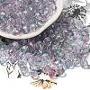 Transparent Colours Glass Round Beads SEED-F006-04A-07-1
