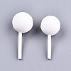 Handmade Polymer Clay 3D Lollipop Beads X-CLAY-T016-82G-2