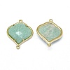 Natural Amazonite Links connectors G-L514-018G-3