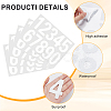 Number 0~9 PET Self-Adhesive Reflective Mailbox Stickers DIY-WH20010-26A-01-5