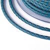 Braided Cowhide Cord WL-I004-6mm-12-3